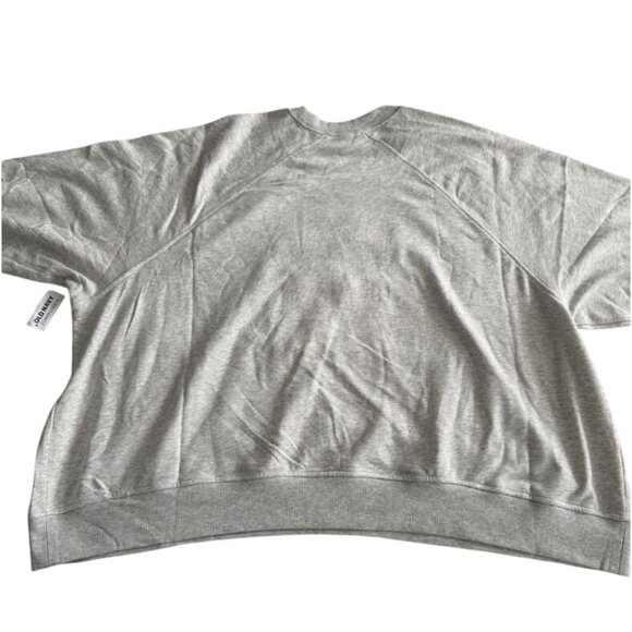 Old Navy Together United Gray Embroidered French-Terry Sweatshirt 4X - Picture 7 of 7